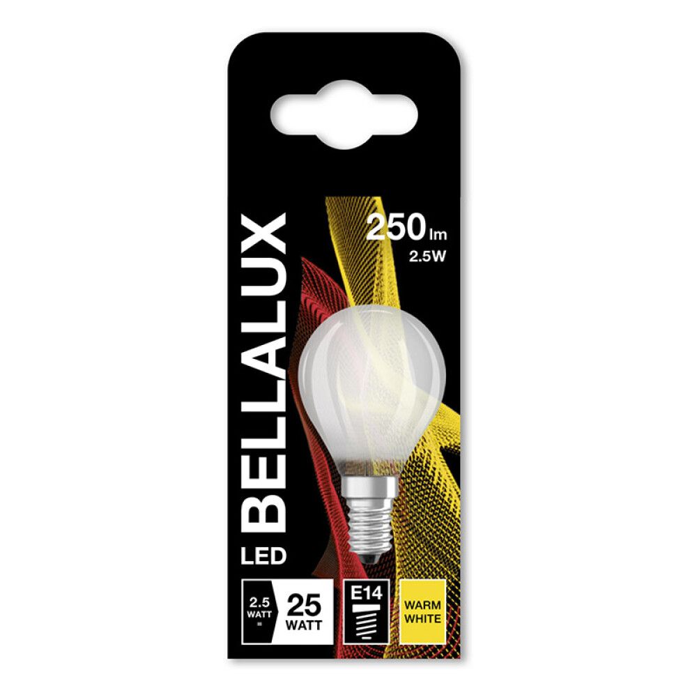 LYSPÆRE OSRAM LED CL P MATT LED E14 2,5W