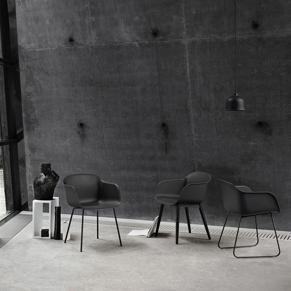 Muuto - Fiber Armchair Sled Base