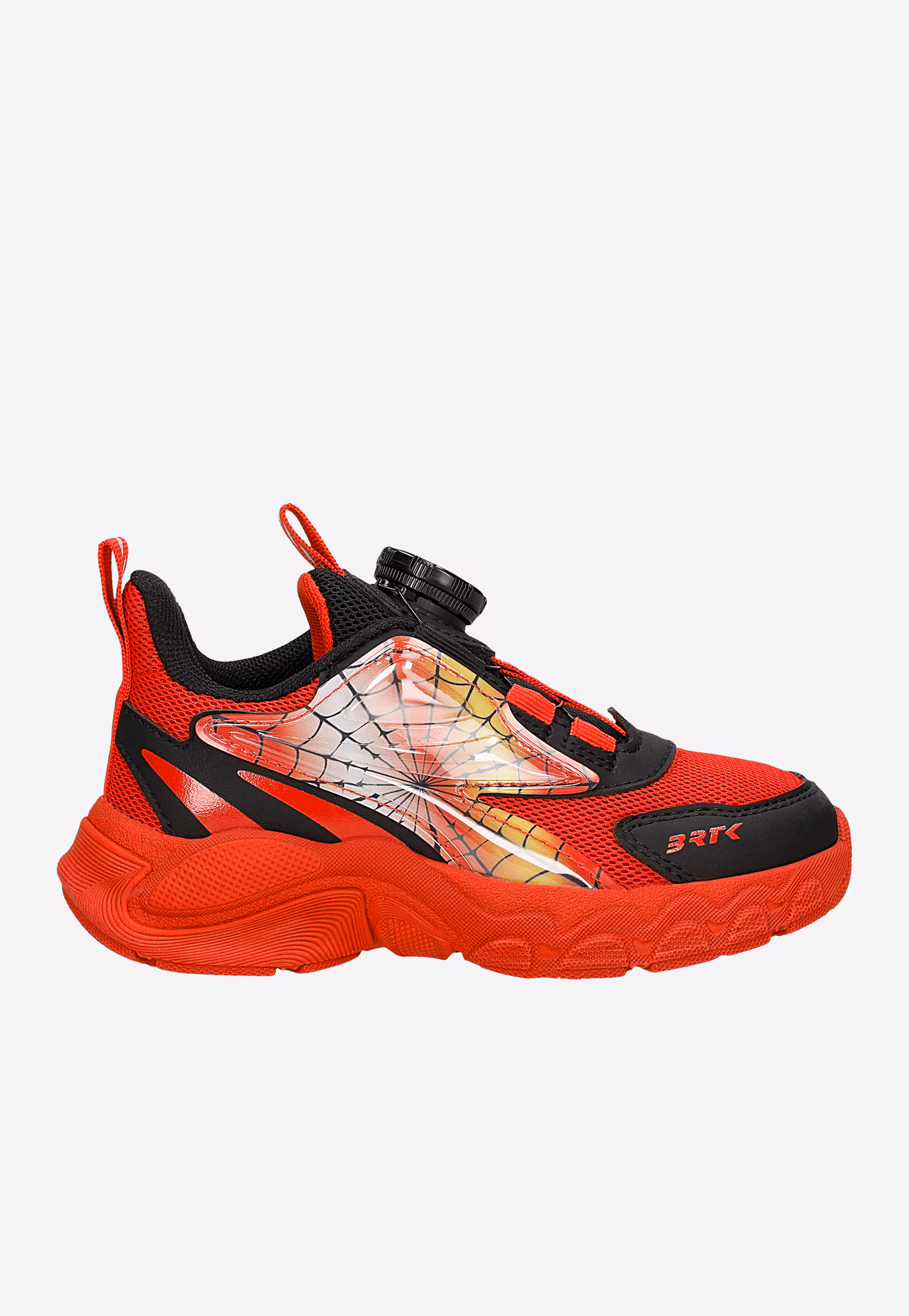 Czerwone sneakersy chłopięce z zapięciem na pokrętło BARTEK 87015-15