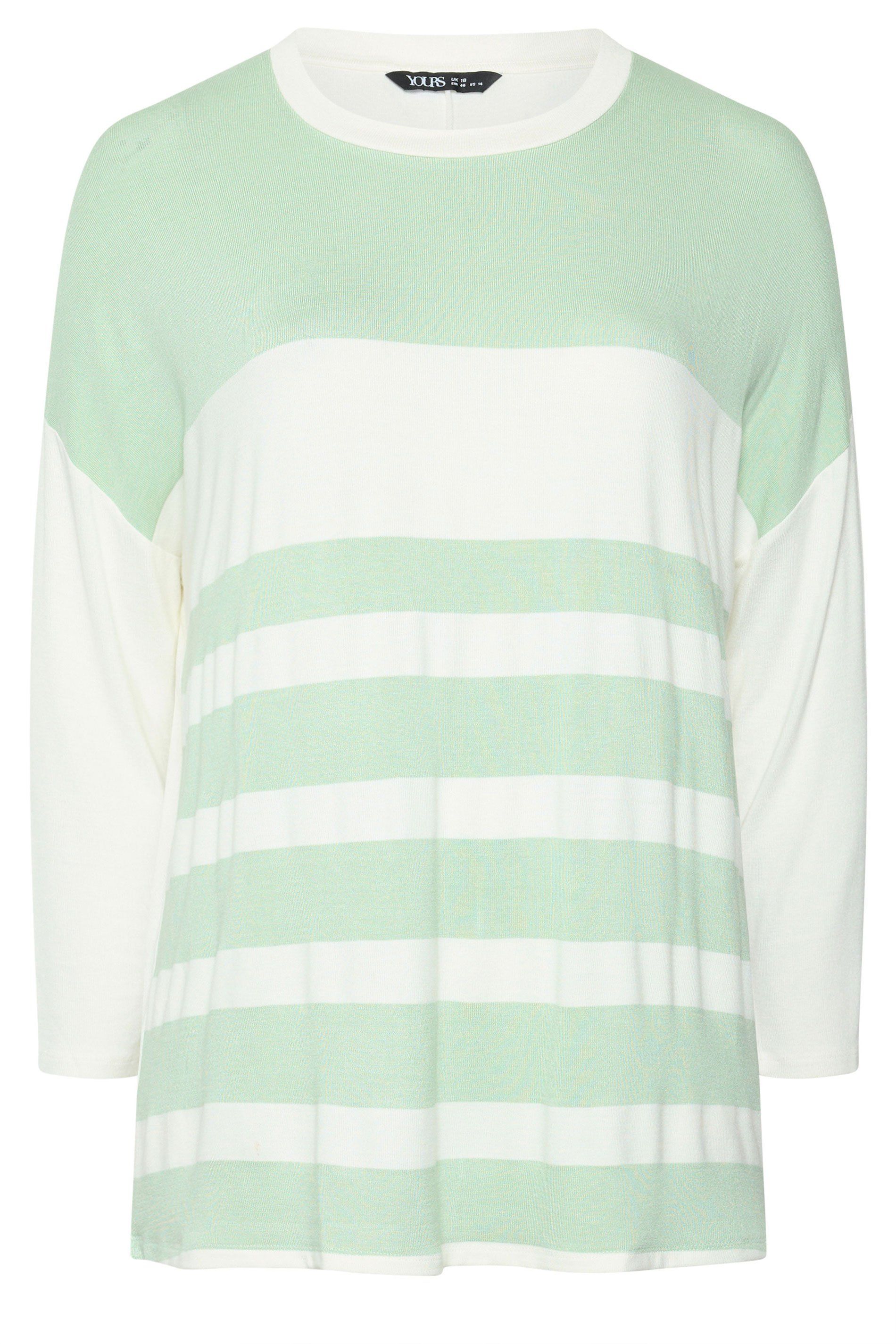 Yours Stripe Long Sleeve Top