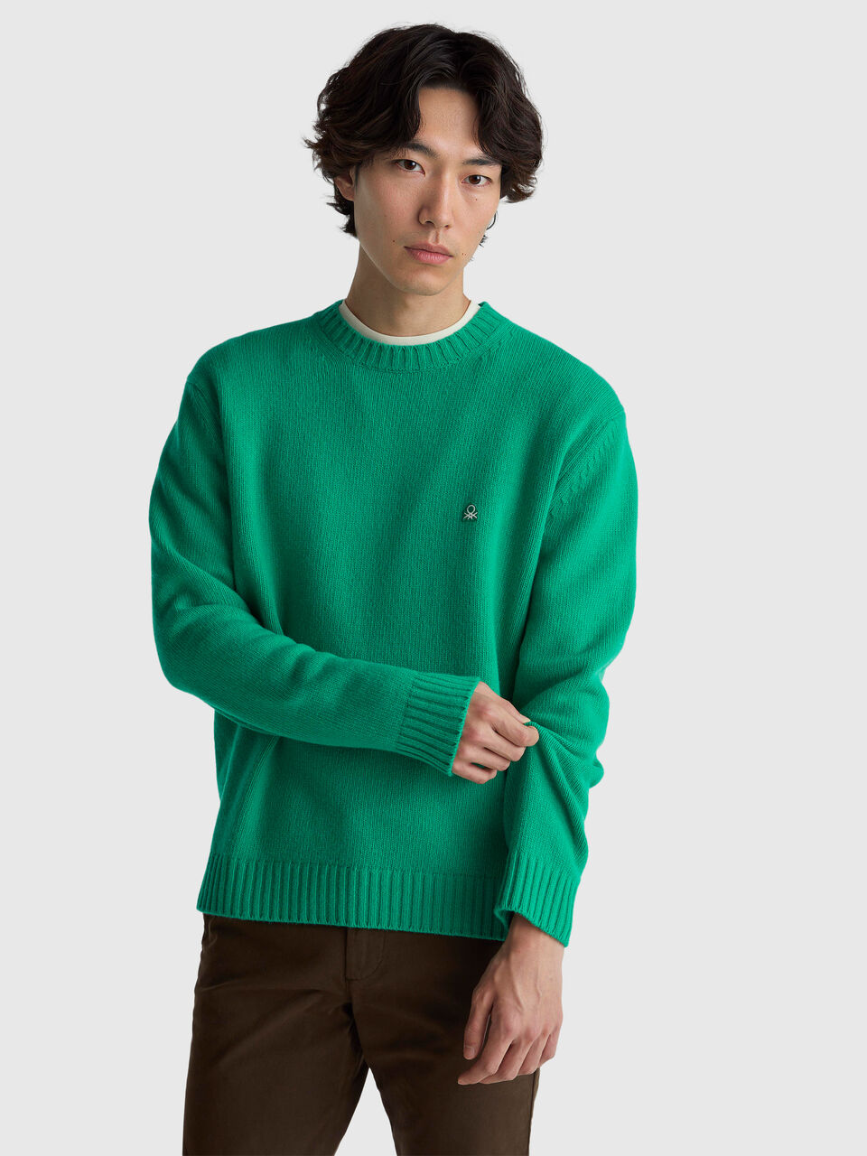 Sweater in wool blend