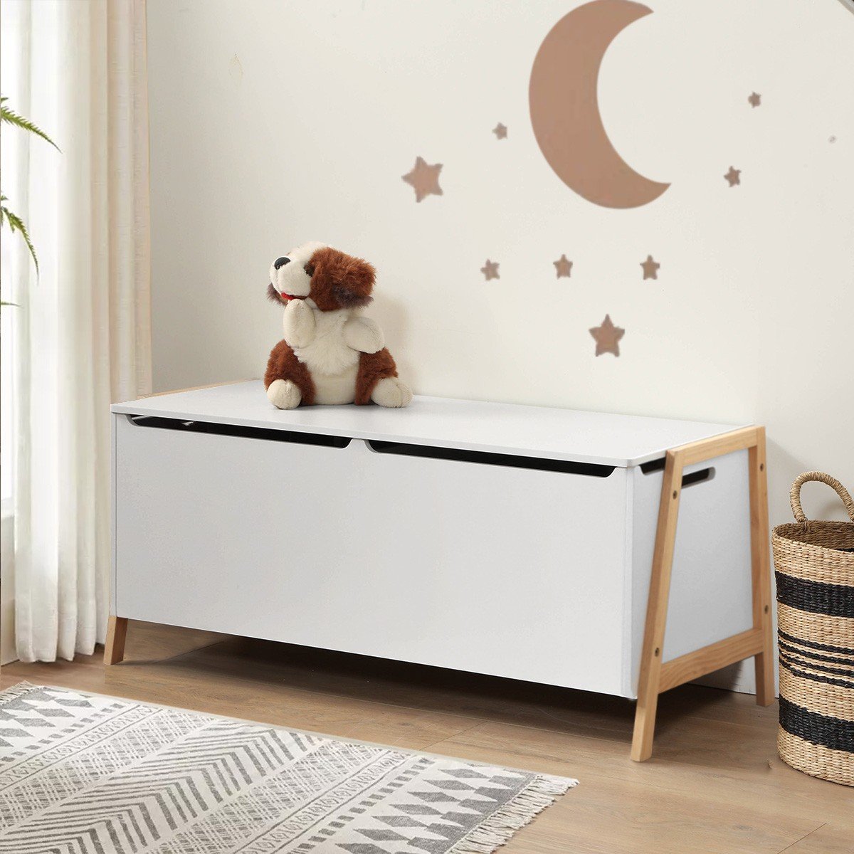 Calicosy - Opbergkist 2 vakken KIND - L99 cm