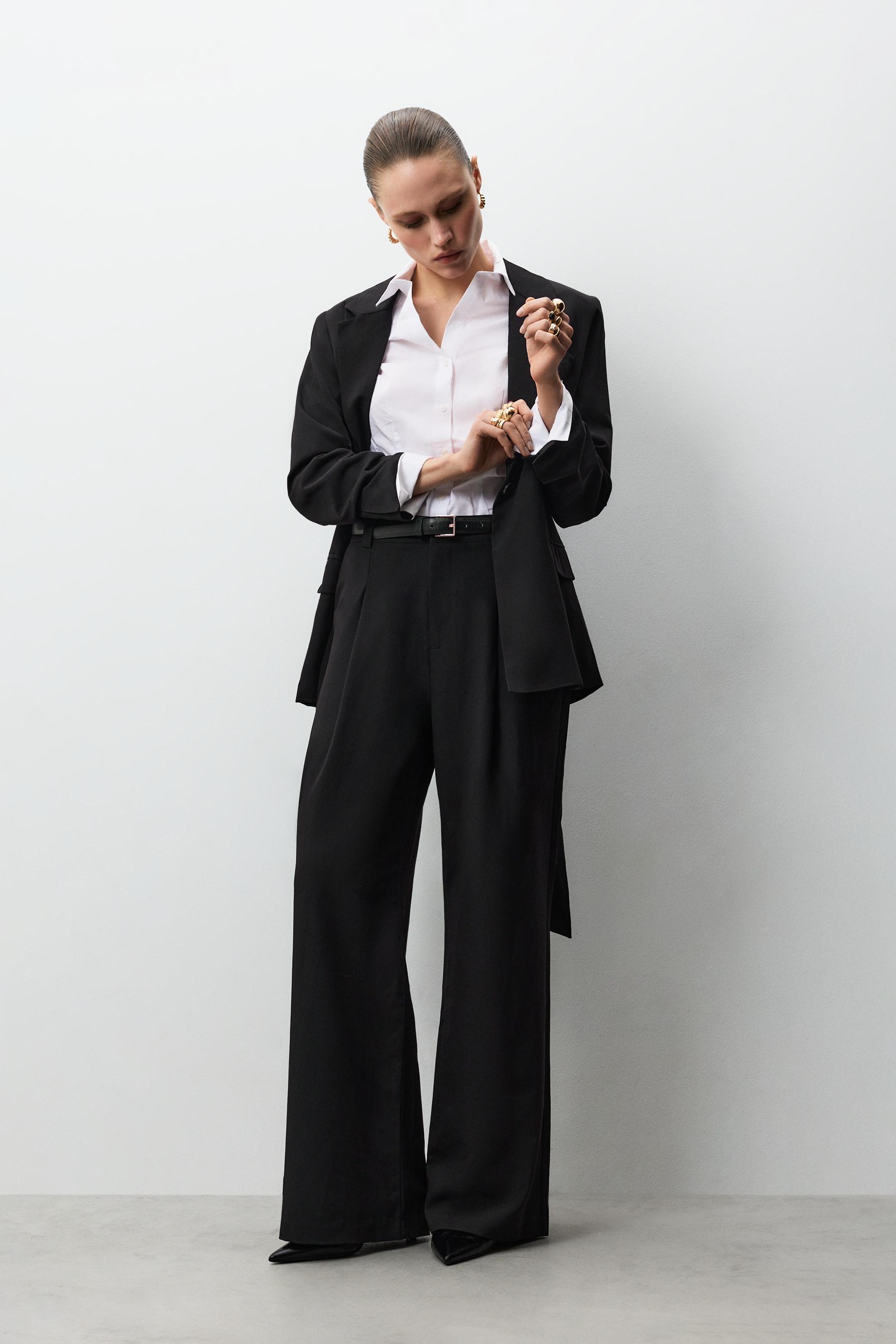 Pantalón wide leg