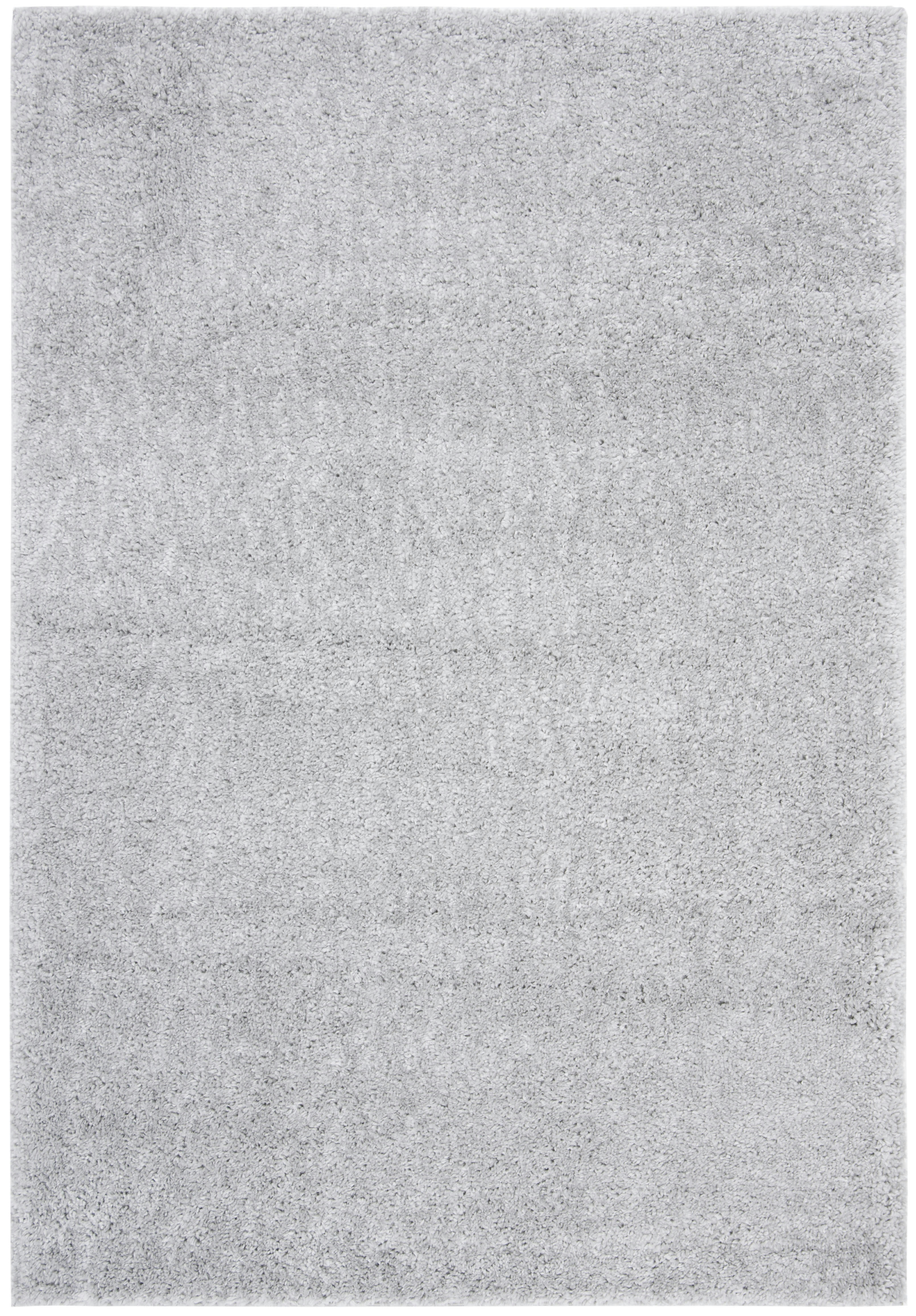 AUGUST SHAG - Tapis de salon interieur en argent, 160 x 229 cm