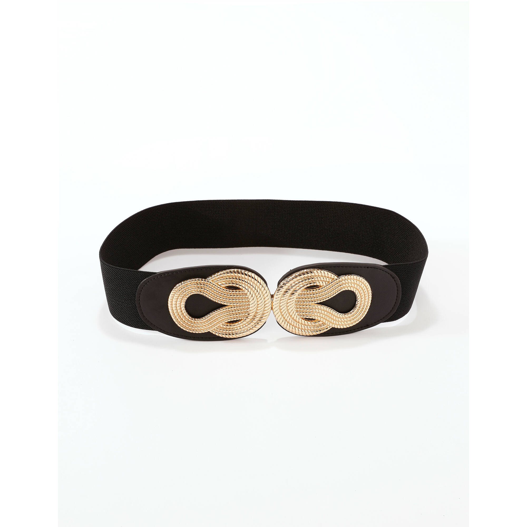 Ceinture élastiquée boucle effet nœud