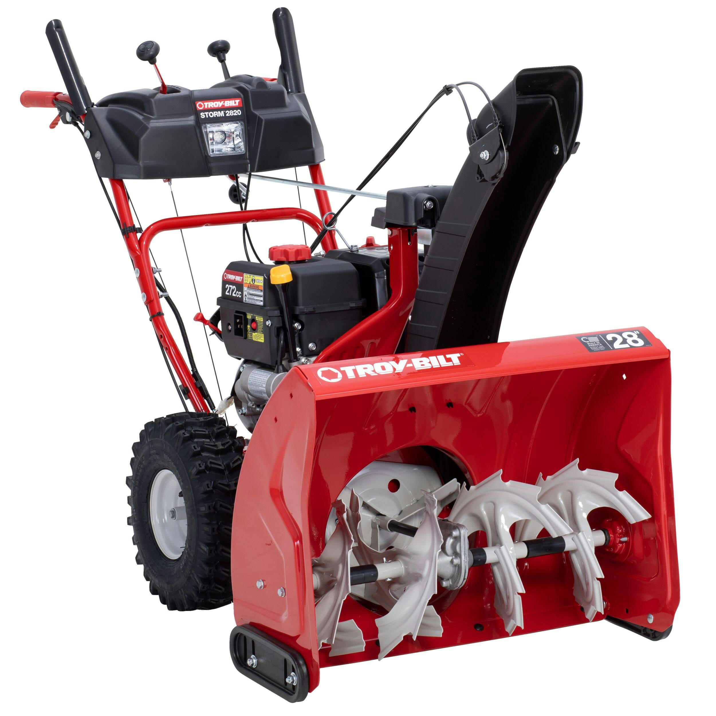 Troy-Bilt 675-SU OHV Storm 2820 272cc 2-Stage Gas Snowblower with Electric Start, 28-in