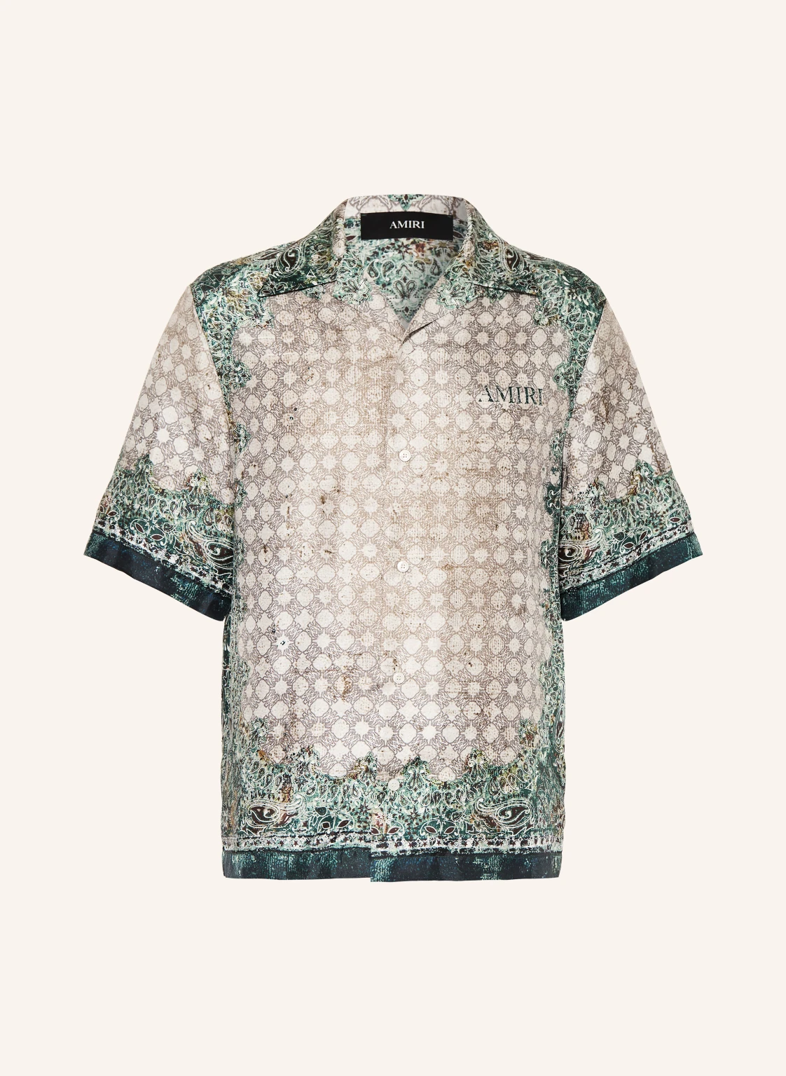 AMIRI Resorthemd Comfort Fit aus Seide
