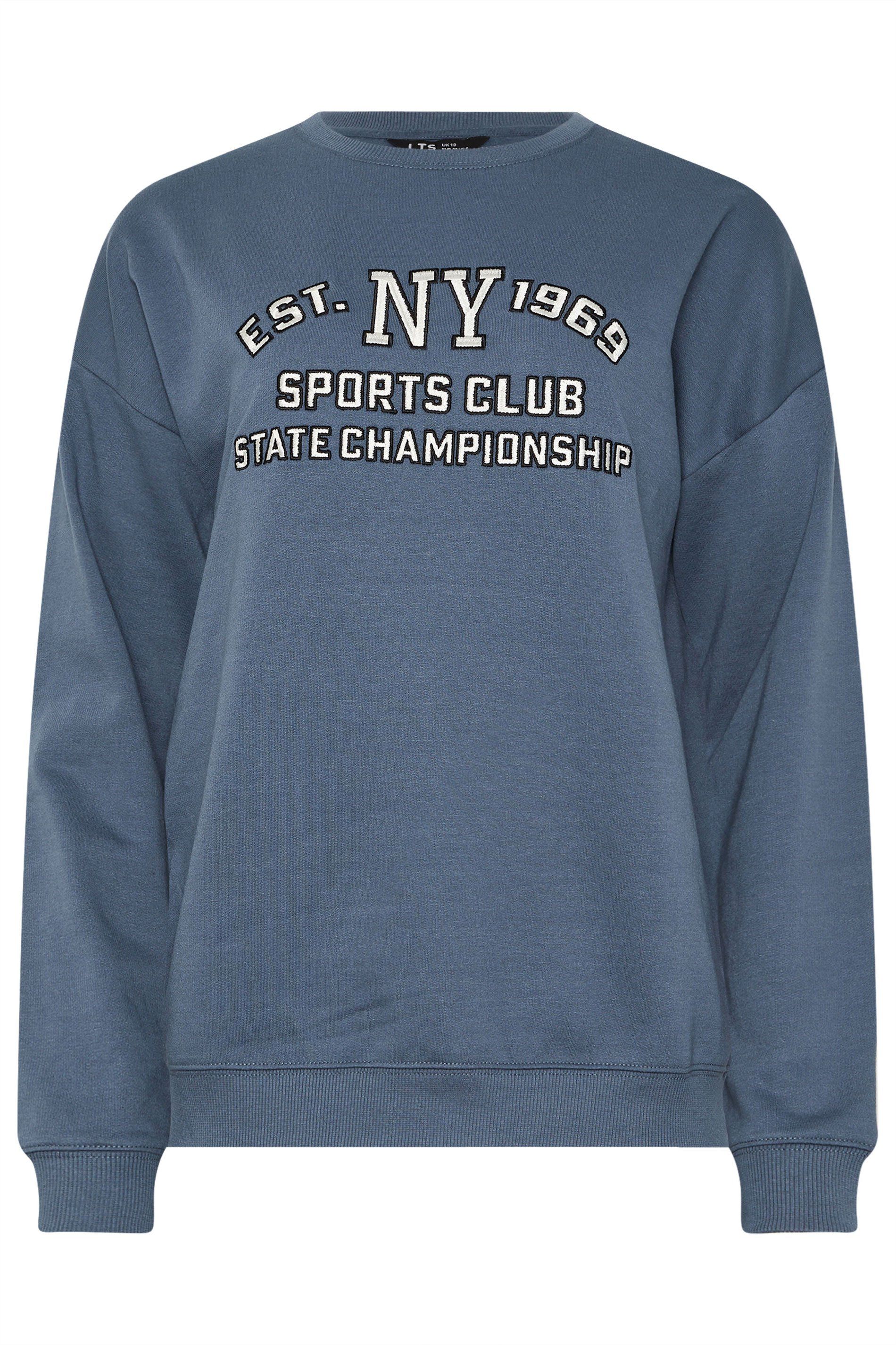 Long Tall Sally Tall Embroidered Slogan Sweatshirt