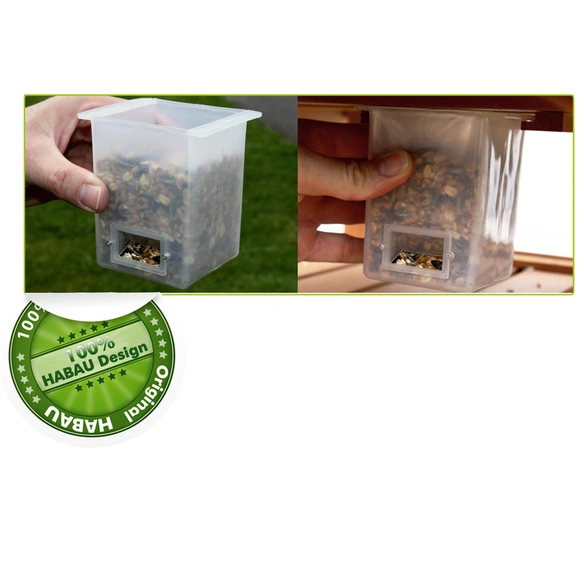 Vogelhaus, BxHxT: 53 x 30 x 25 cm, Holz