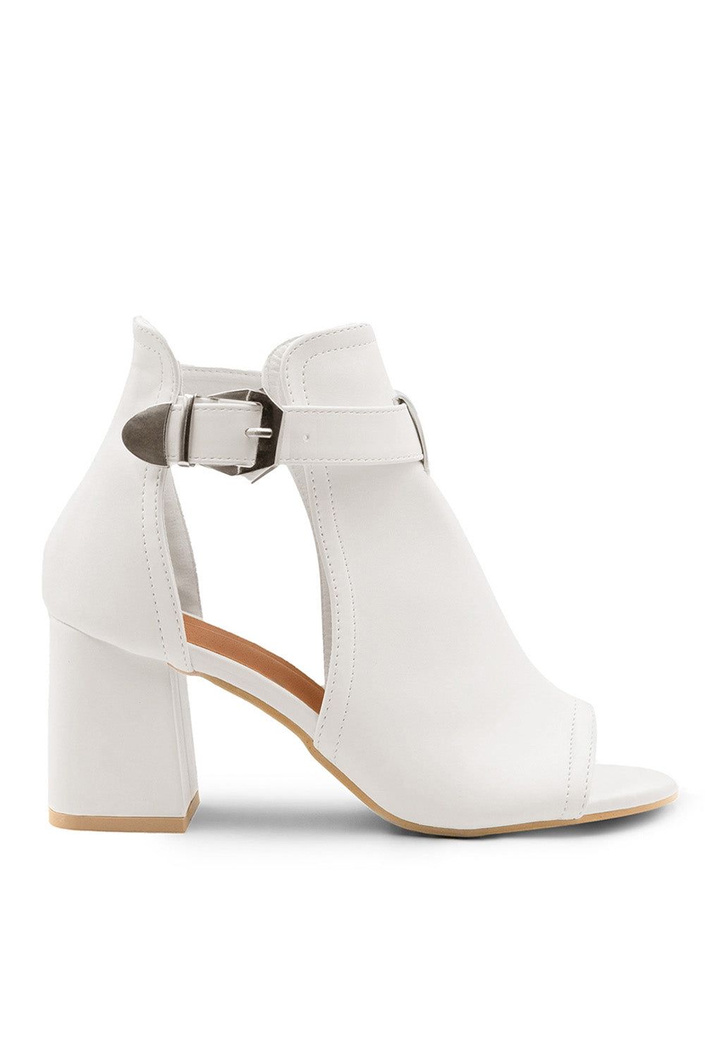Where's That From Celina' Cut Out Peep Toe Shoe Boot