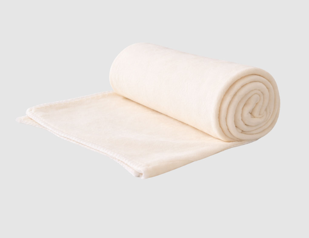 Fleecedecke Creme 130x160cm