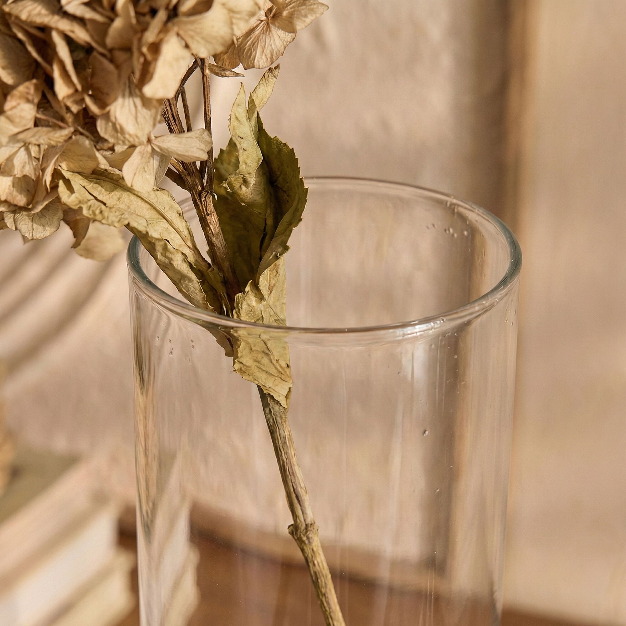 SABBIA - Vase en verre H50cm - transparent