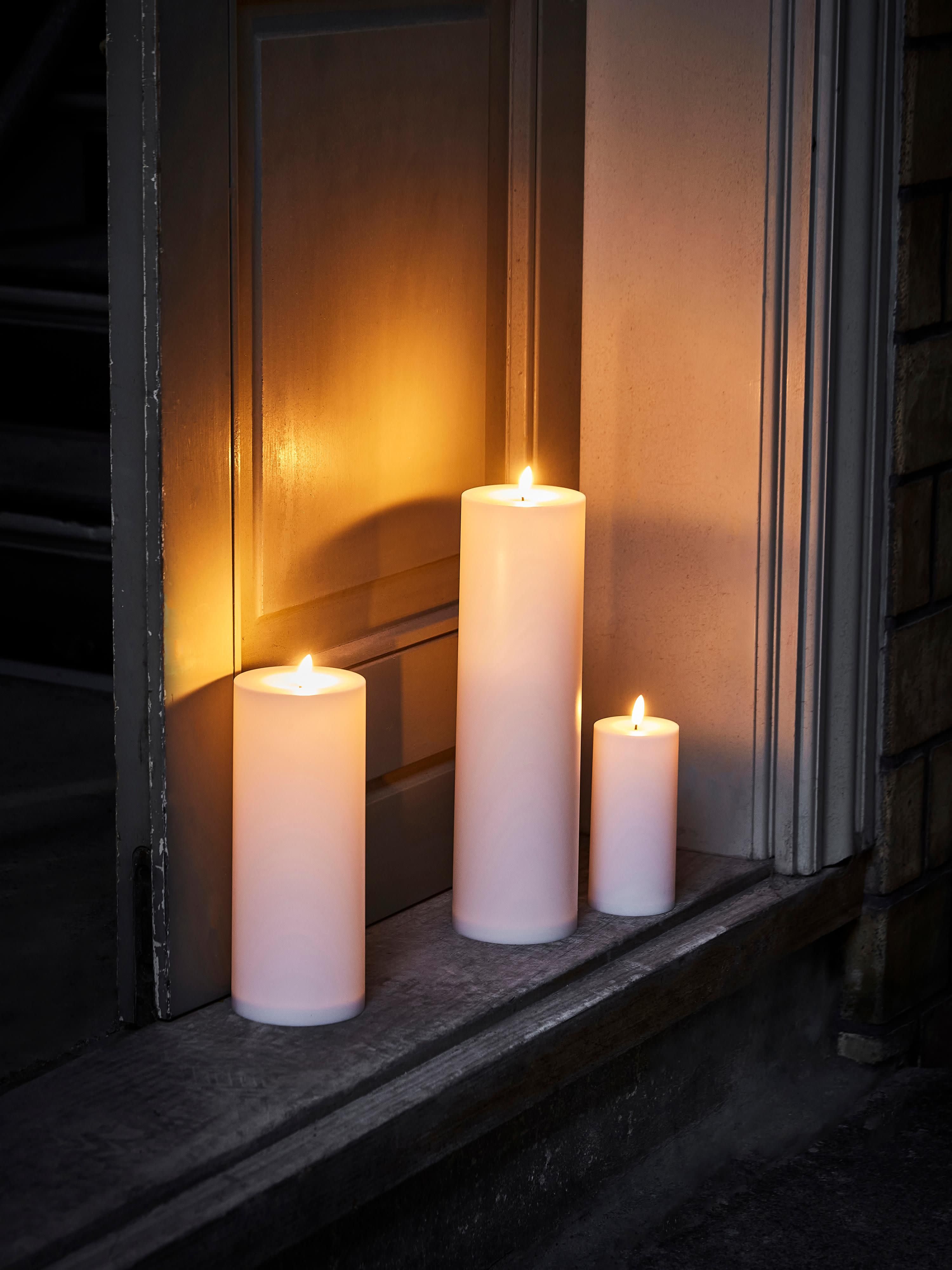 LED-Kerze House, H 25 cm