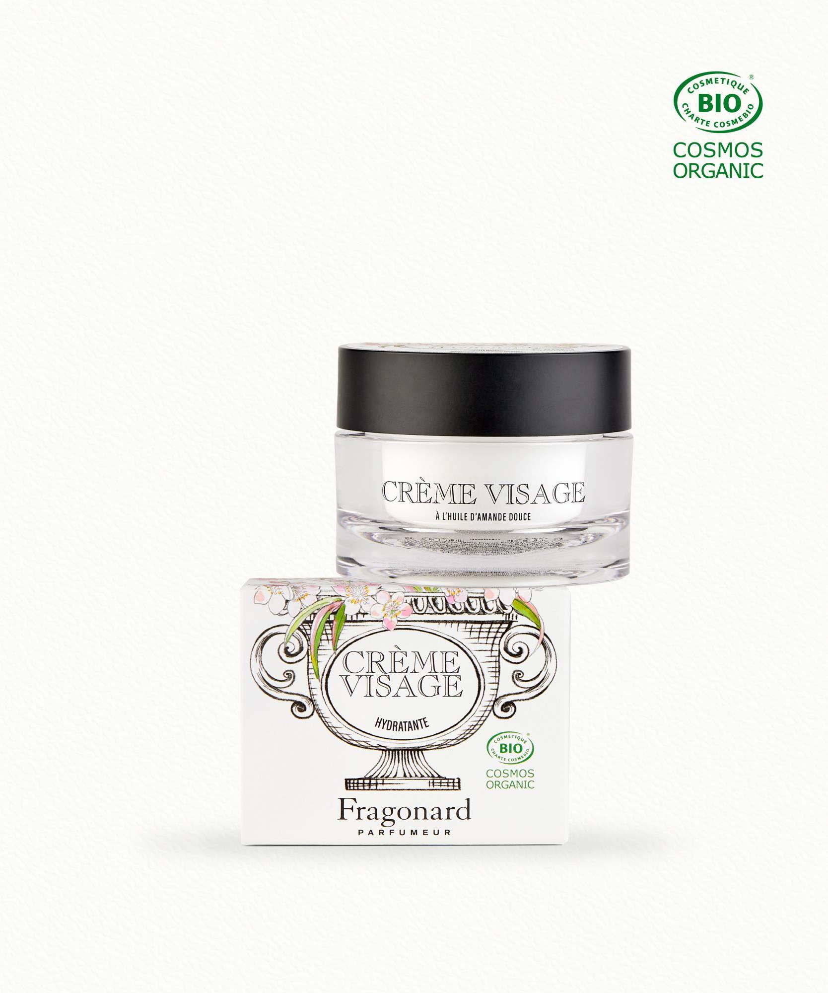 Crème Visage certifiée BIO - Huile d’amande douce