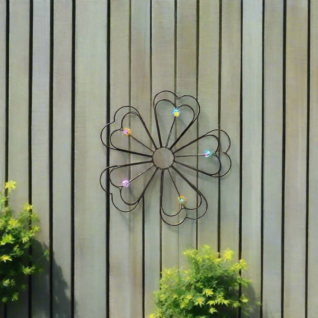 Rowan Hanging Metal Beaded Wall Art