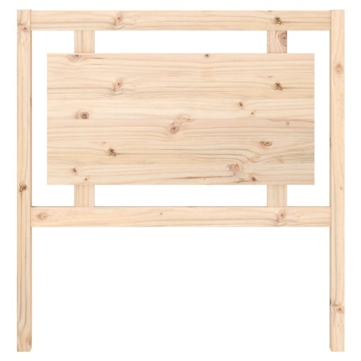 NNEVL Bed Headboard 95.5x4x100 cm Solid Wood Pine