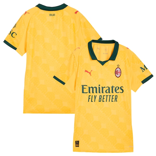 AC Milan Puma Women's 2025/26 Third Replica Jersey - Yellow