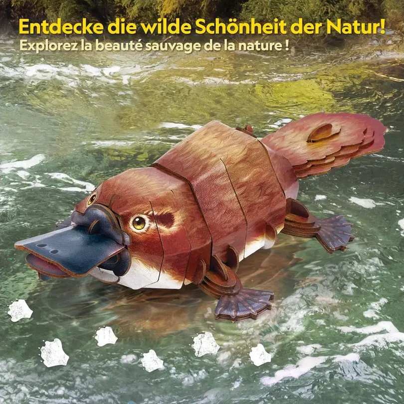 3D-Puzzle 68-teilig Schnabeltier