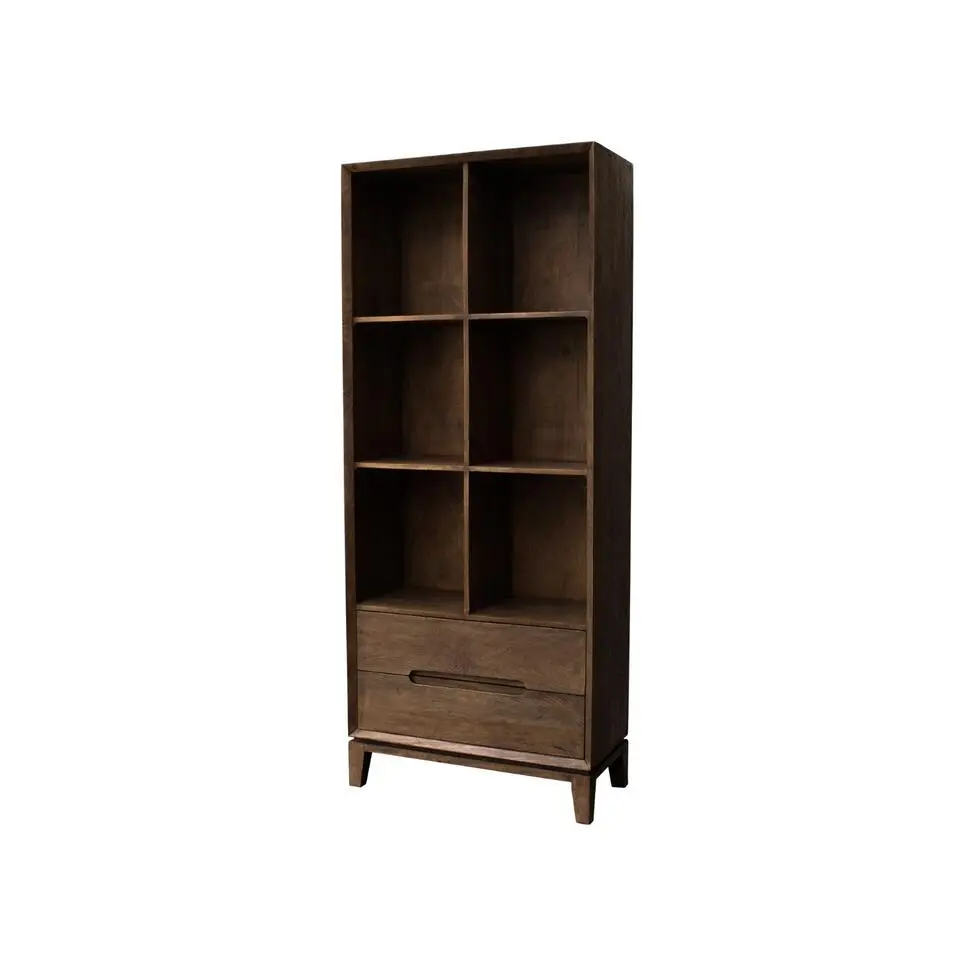 Livingfurn - Boekenkast - Cortez 83 cm - Bruin