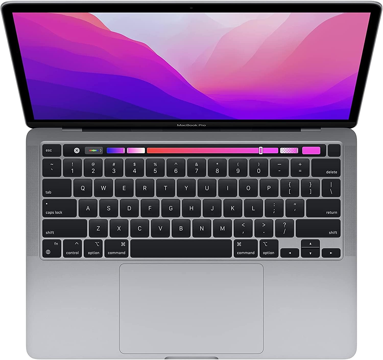 2022 Apple MacBook Pro with Apple M2 chip (13-inch  8GB RAM  256GB SSD Storage) (QWERTY English) Space Gray (Renewed)