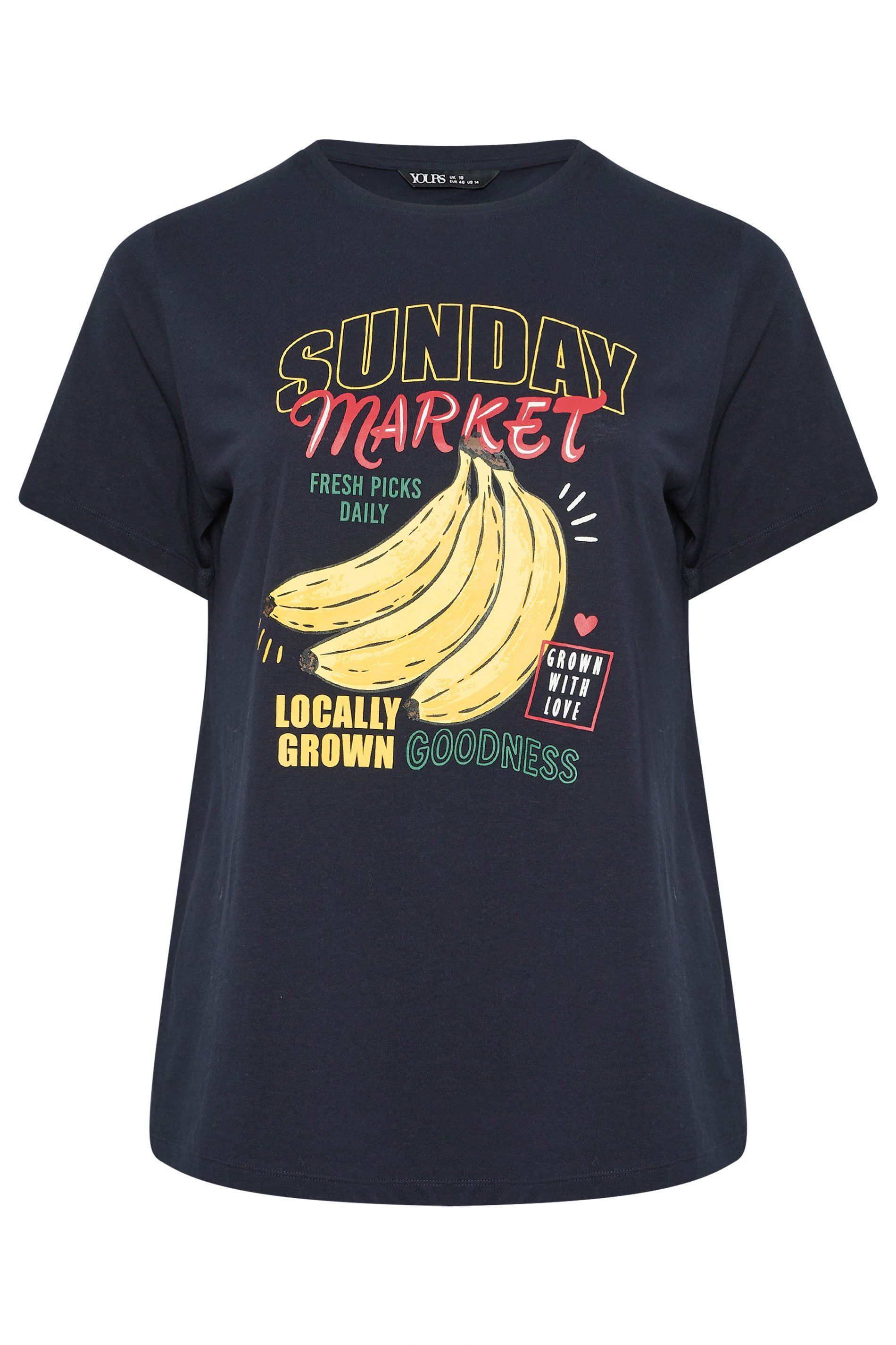 Yours Banana Graphic T-Shirt