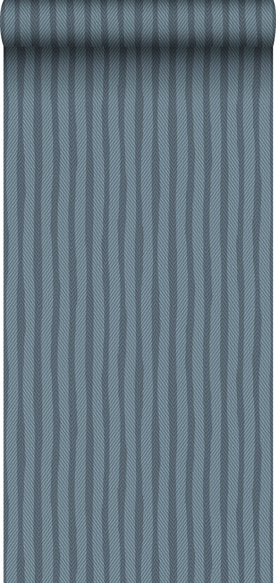 Sanders & Sanders behang strepen vergrijsd blauw - 53 cm x 10 m - 640549