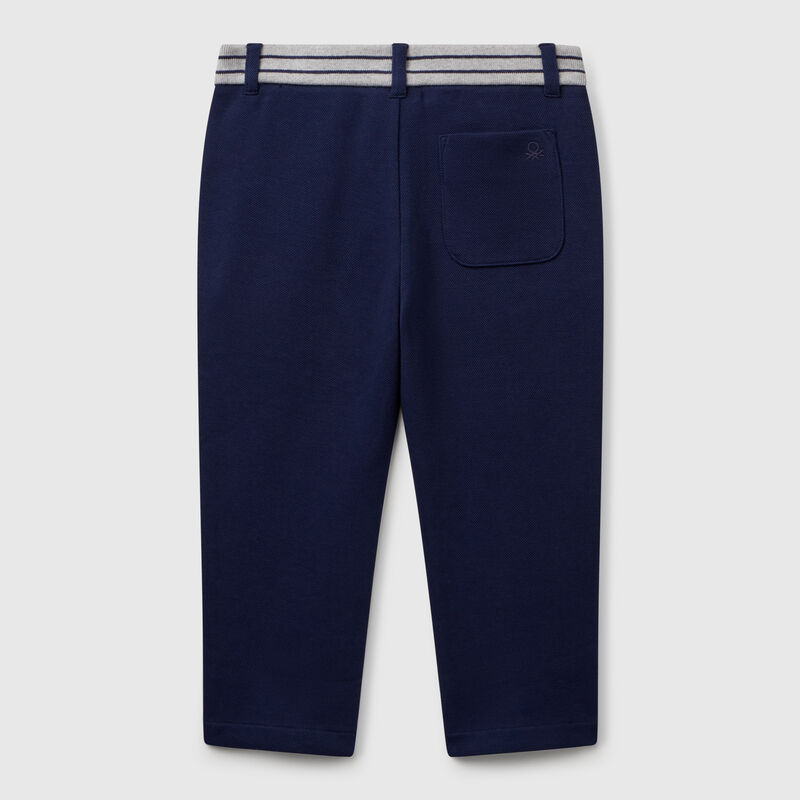 Long cotton trousers