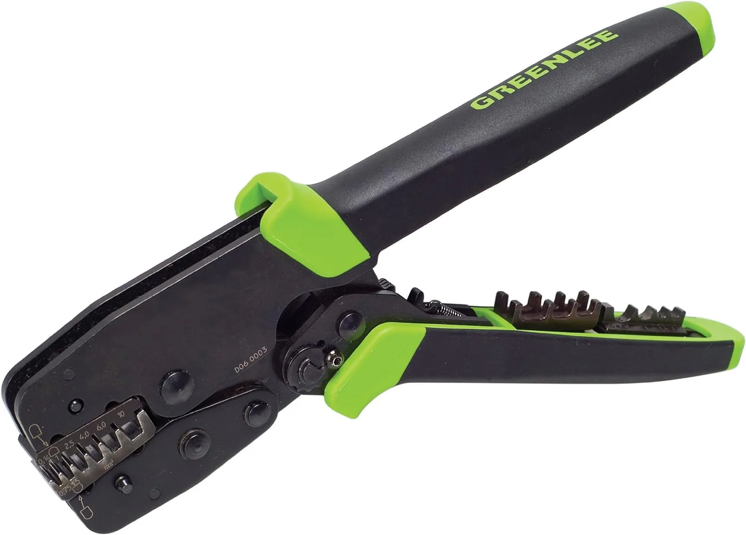 K210 compression tool, equipped with 3 sets of molds