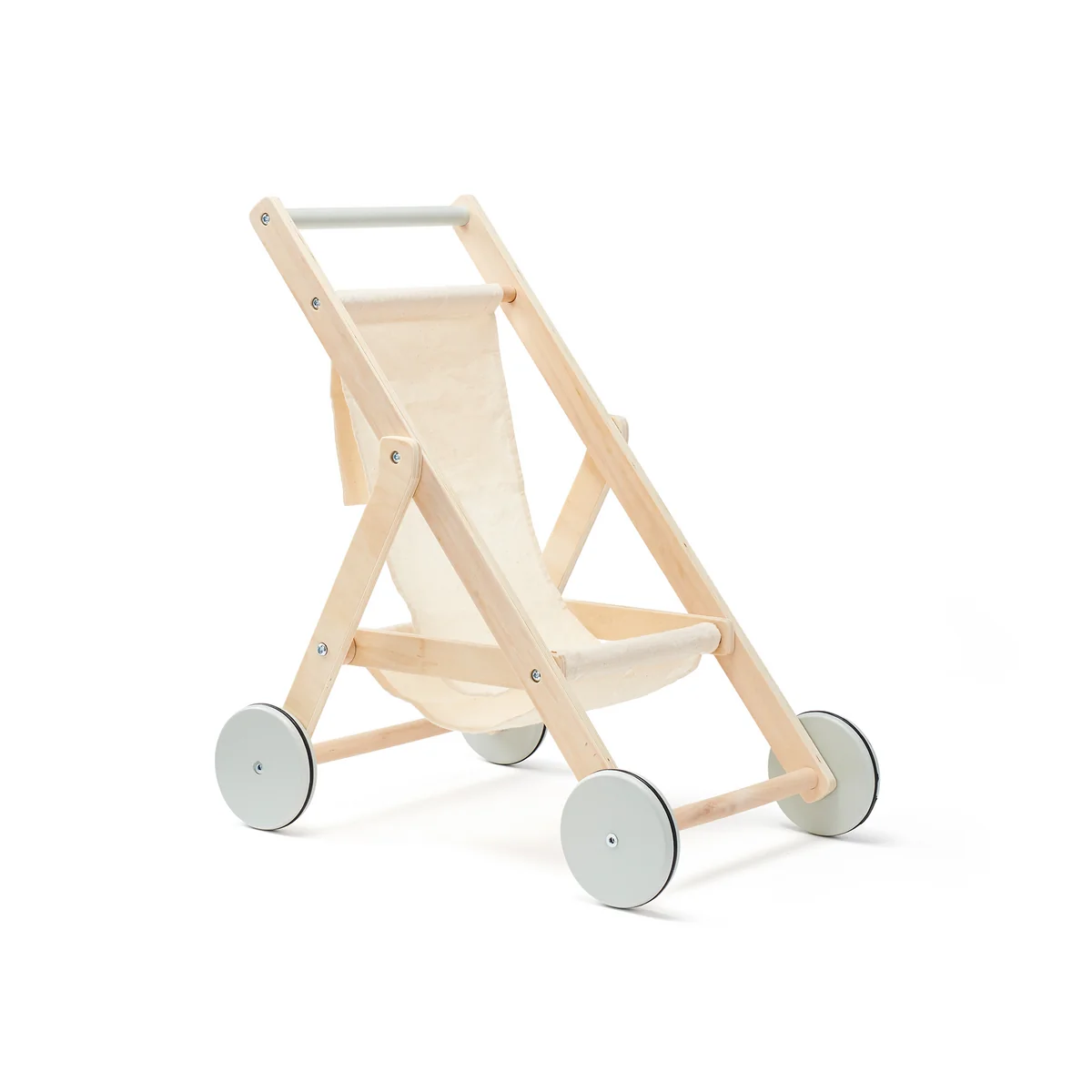 Kids Concept - Puppen-Buggy, beige / natur