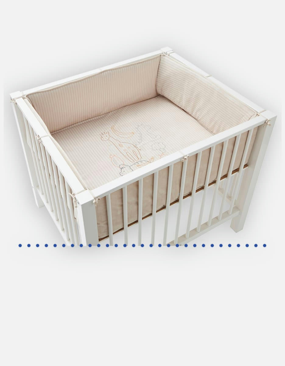 - Tapis de parc avec bords en veloudoux