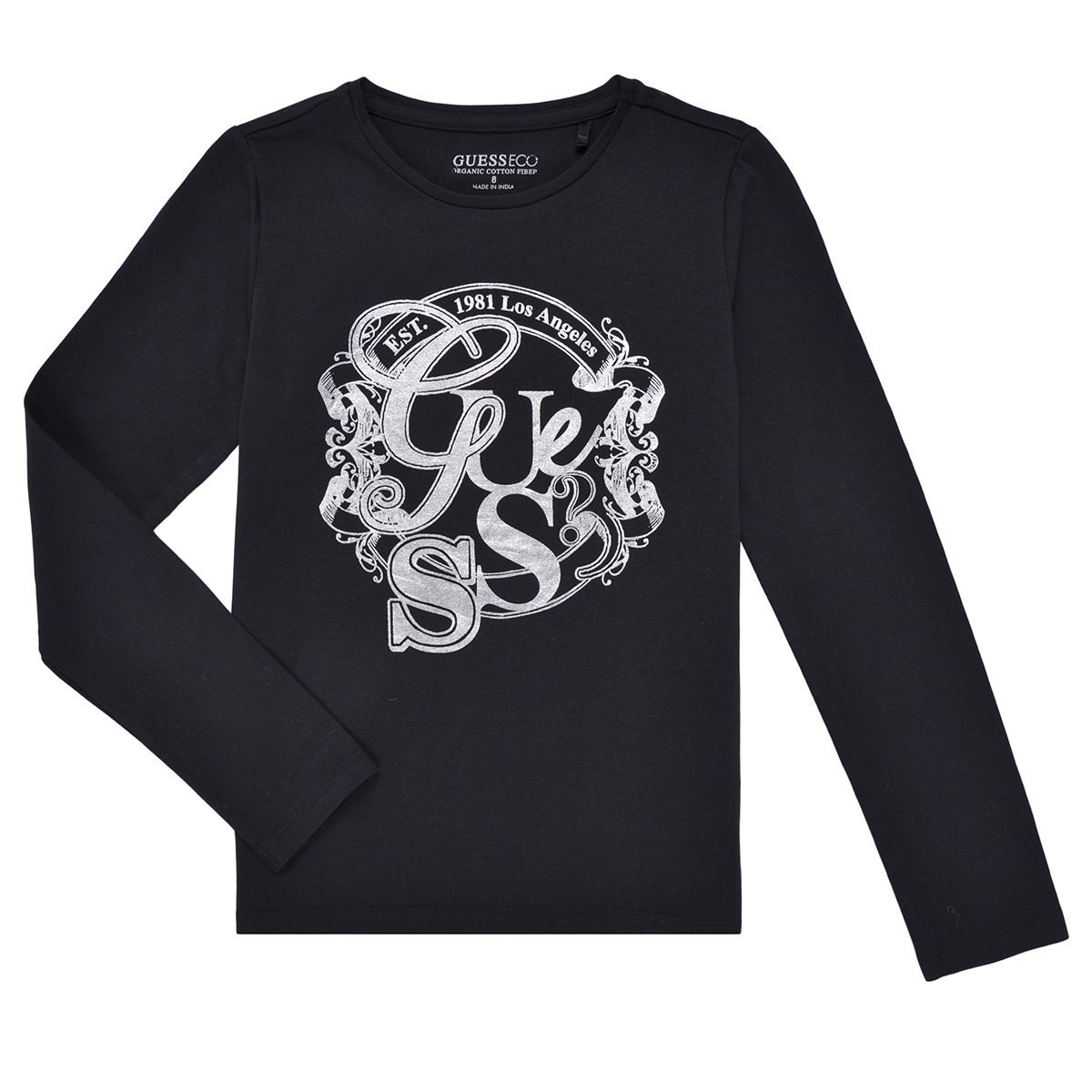 Guess - LS TSHIRT - Black