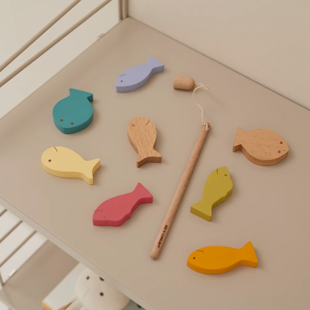 Kids Concept - Kid's Base Angelspiel, bunt