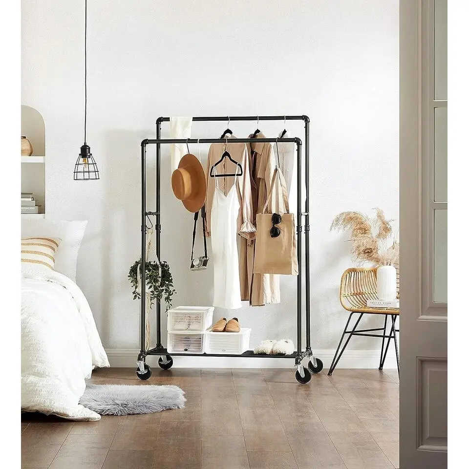 Parya Home Kledingrek metaal voor zware lasten tot 110 kg