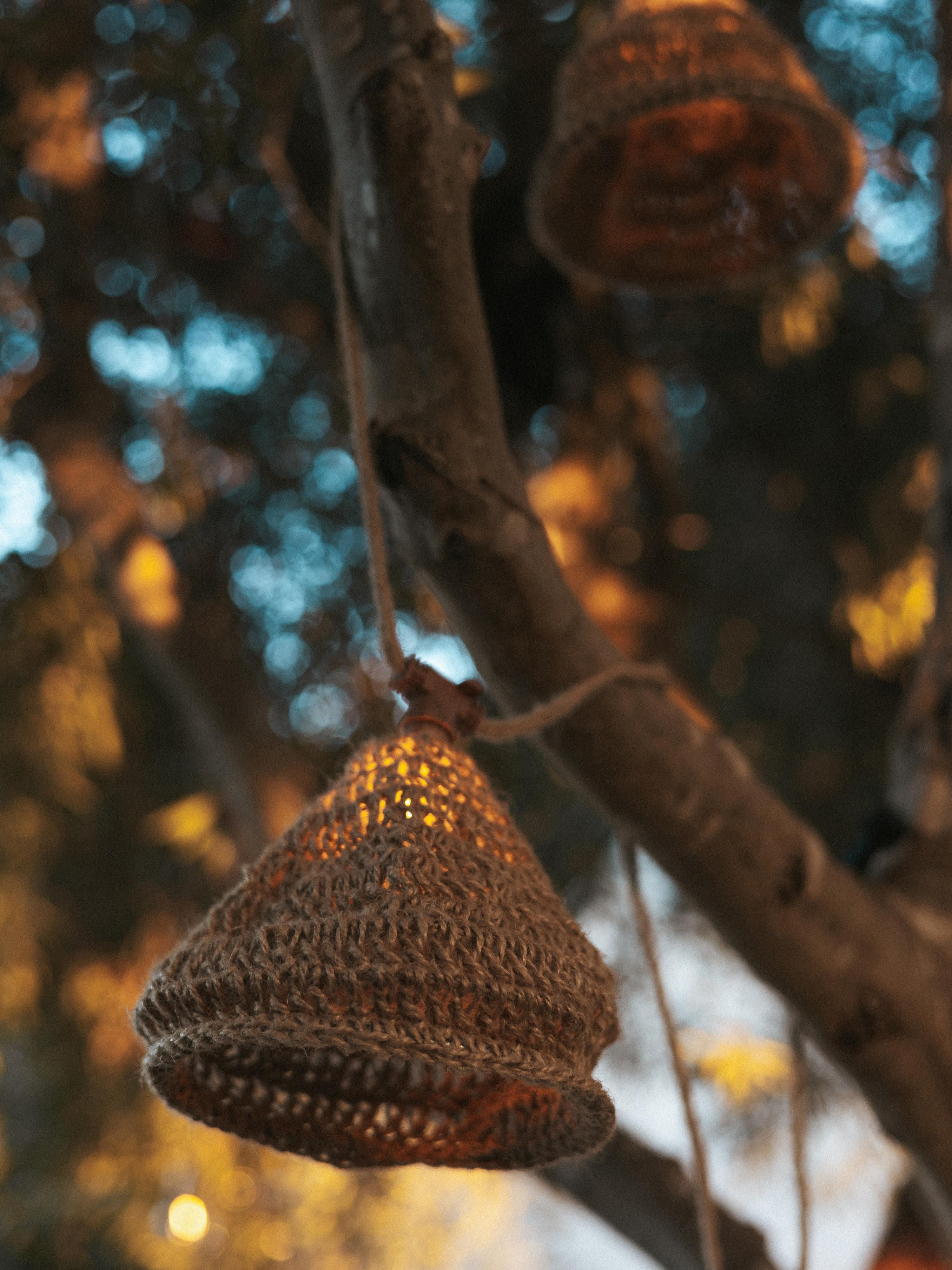 Solar LED-Lichterkette Maro aus Jute