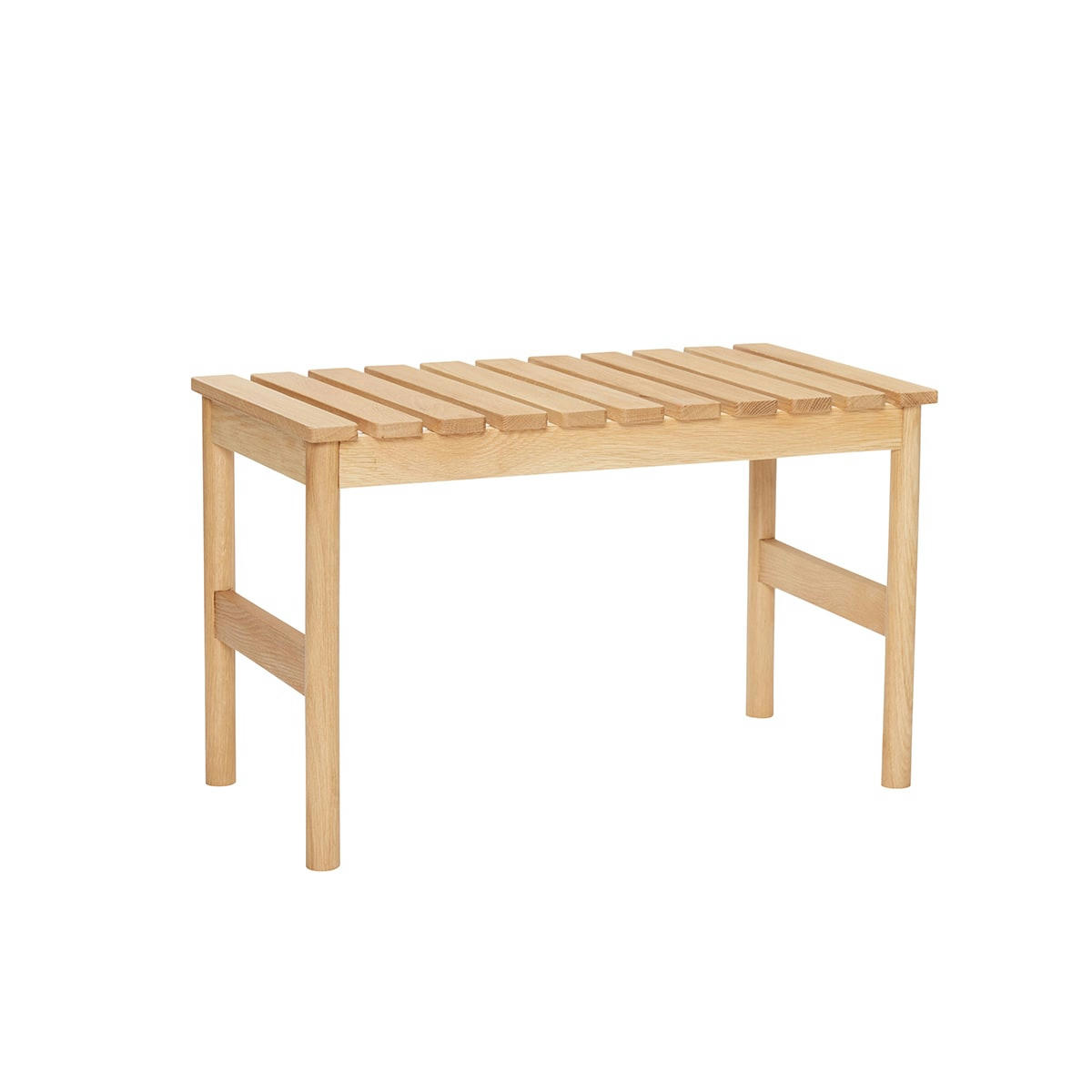 ROW - Banc en bois de chêne naturel