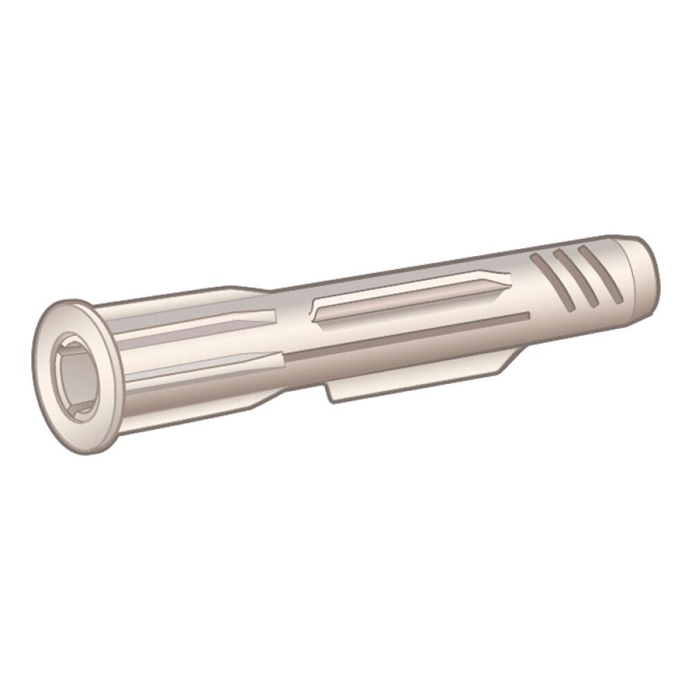 UNIVERSALPLUGG ESSVE MED SKRUE 8X50MM 2STK