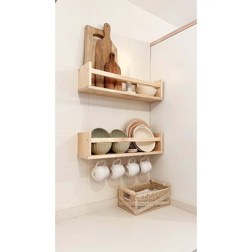 Astigarraga Wandplank - 80cm - PEFC grenen