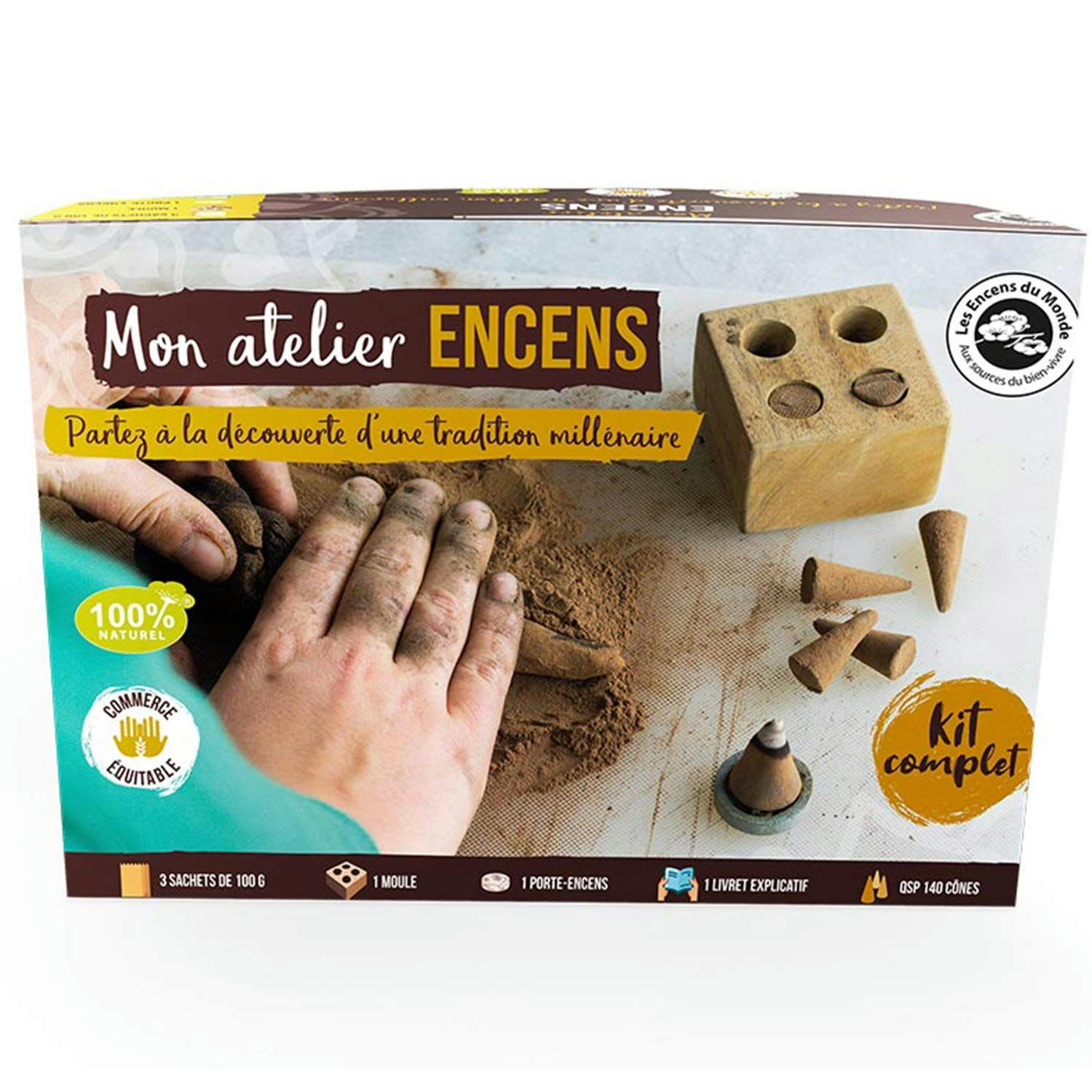 - Coffret DIY - fabriquer ses cônes d'encens