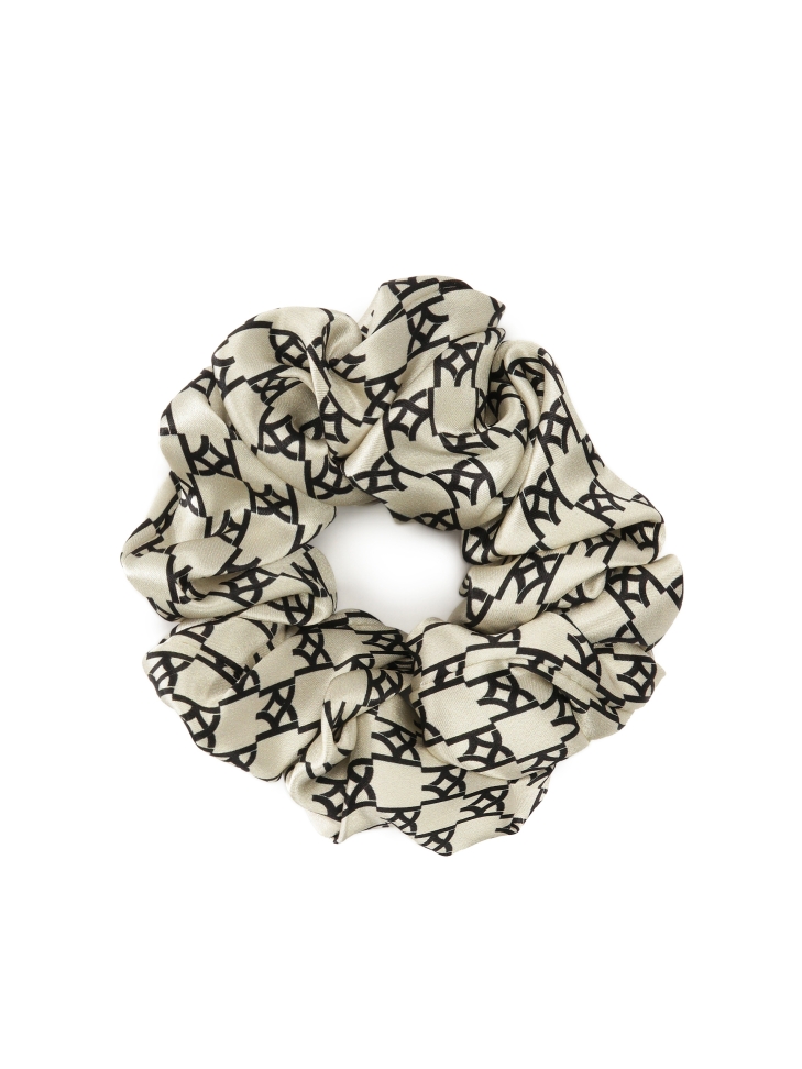 Silk satin hair scrunchie