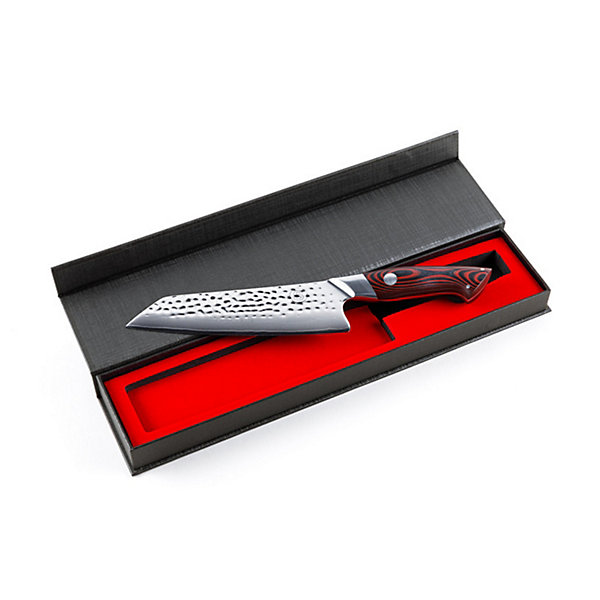 Couteau de chef SANTOKU 7 pouces, gamme Magma - SOMAGIC