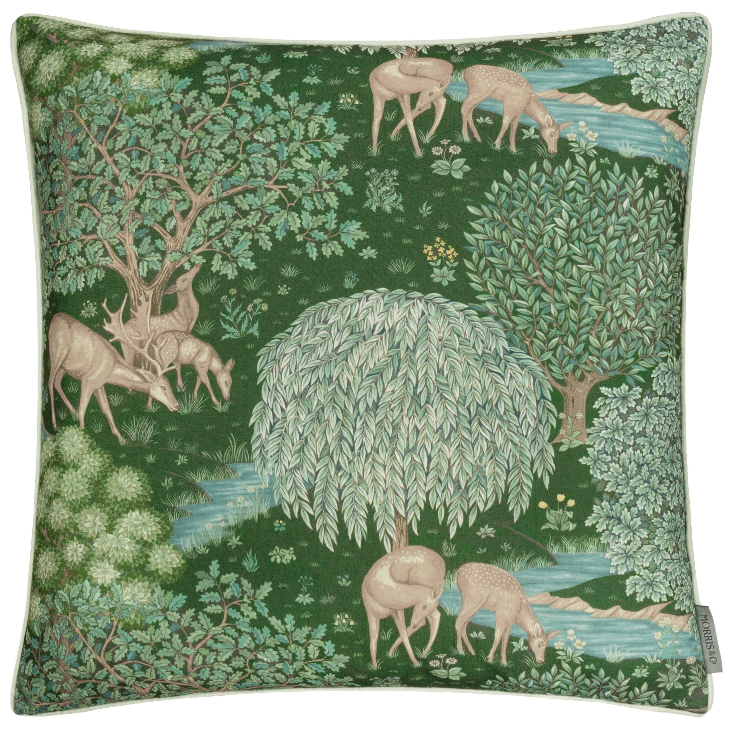 Morris & Co The Brook Printed Outdoor Cushion