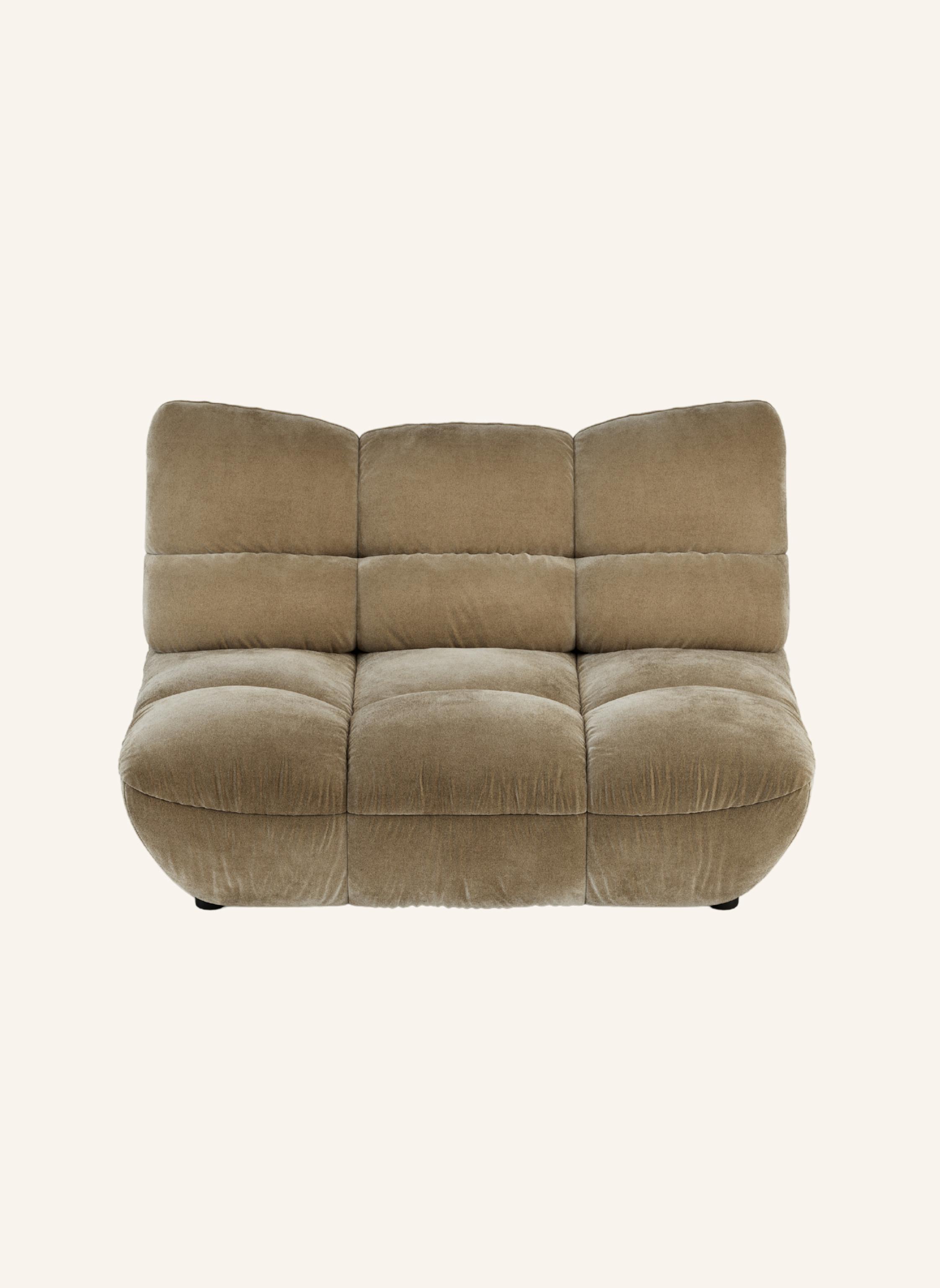 nydo 2-Sitzer Sofa POMODORO Velours
