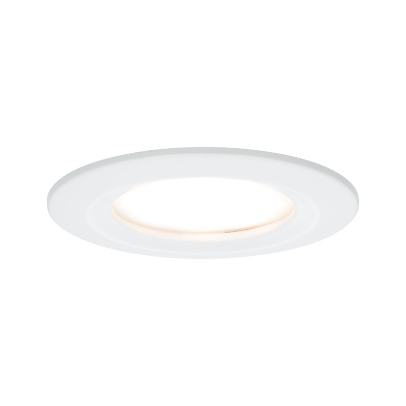 Spot encastrable LED Nova blanc blanc chaud IP44 6 W PAULMANN