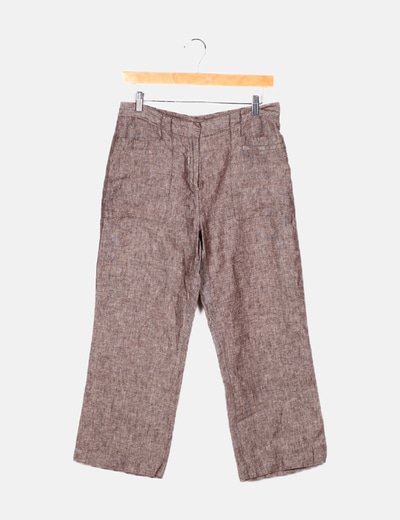 Camaïeu slacks capri Material|Linen