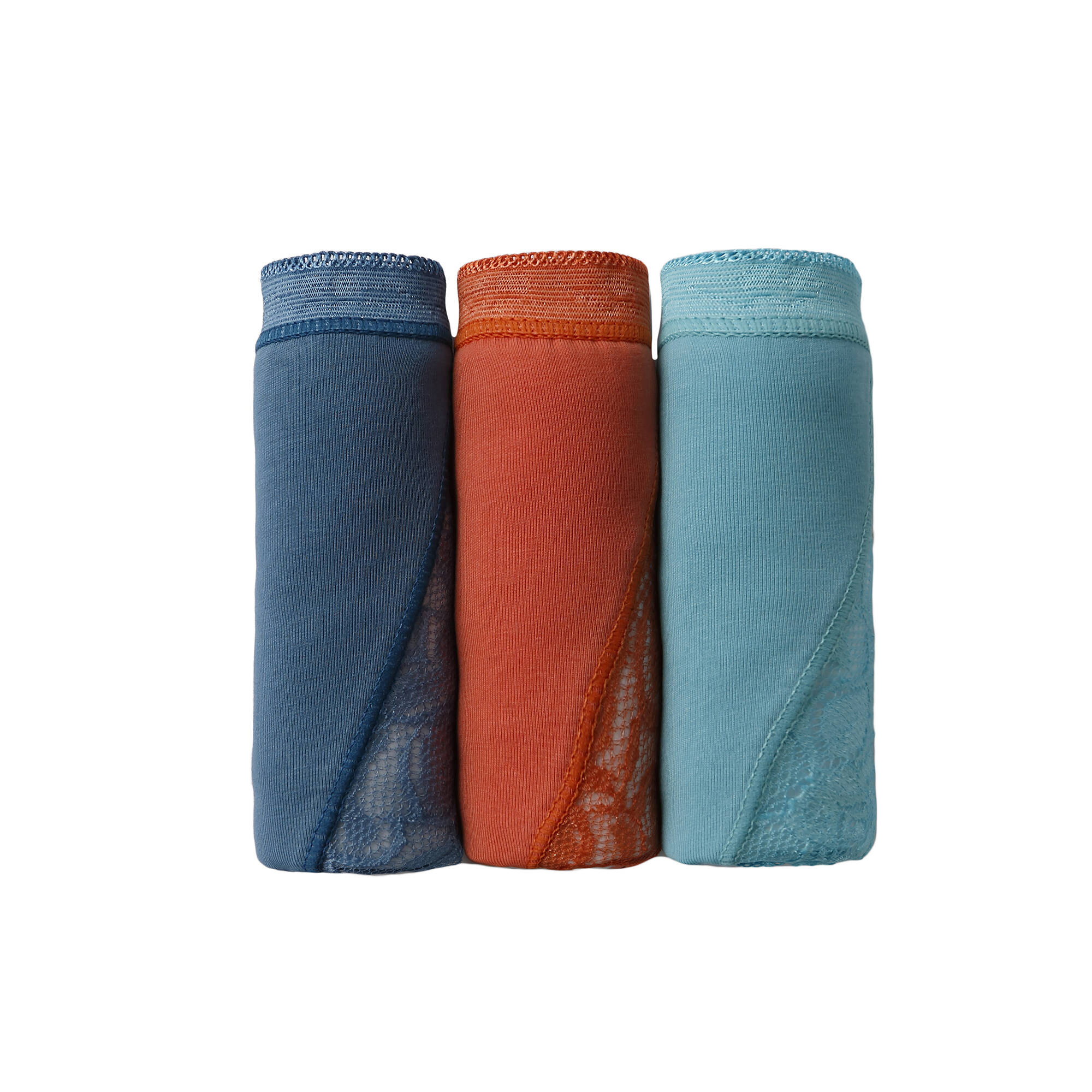 Culotte midi dentelle - lot de 3