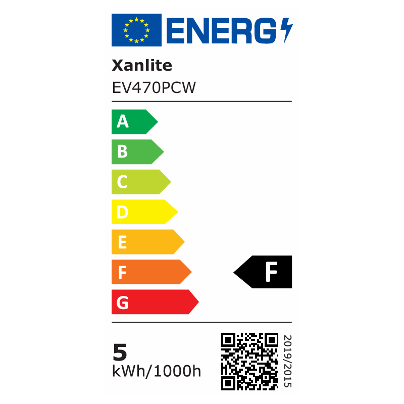 Ampoule LED E14 blanc neutre 470 lm 4,9 W XANLITE