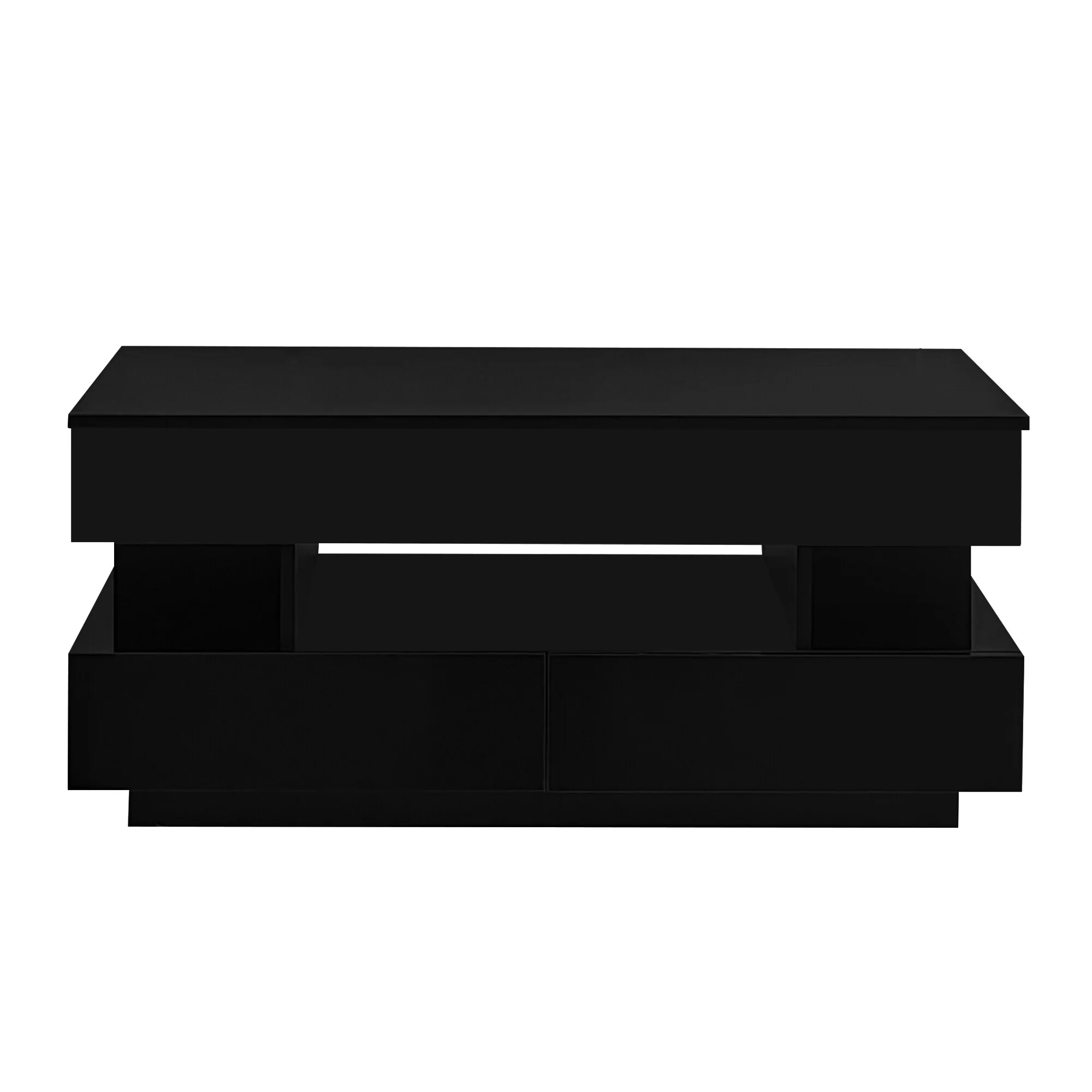 39x19'' Lift-Top Coffee Table with 2 Drawers for Living Room
