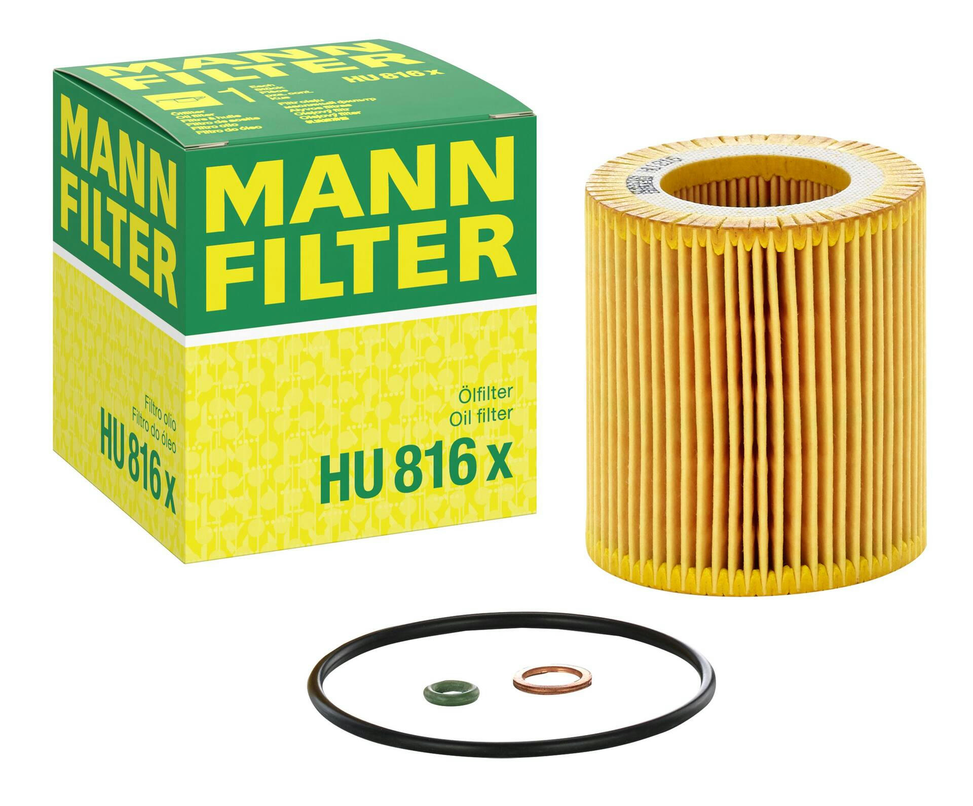 MANN-FILTER HU 816 X Cartridge Oil Filter