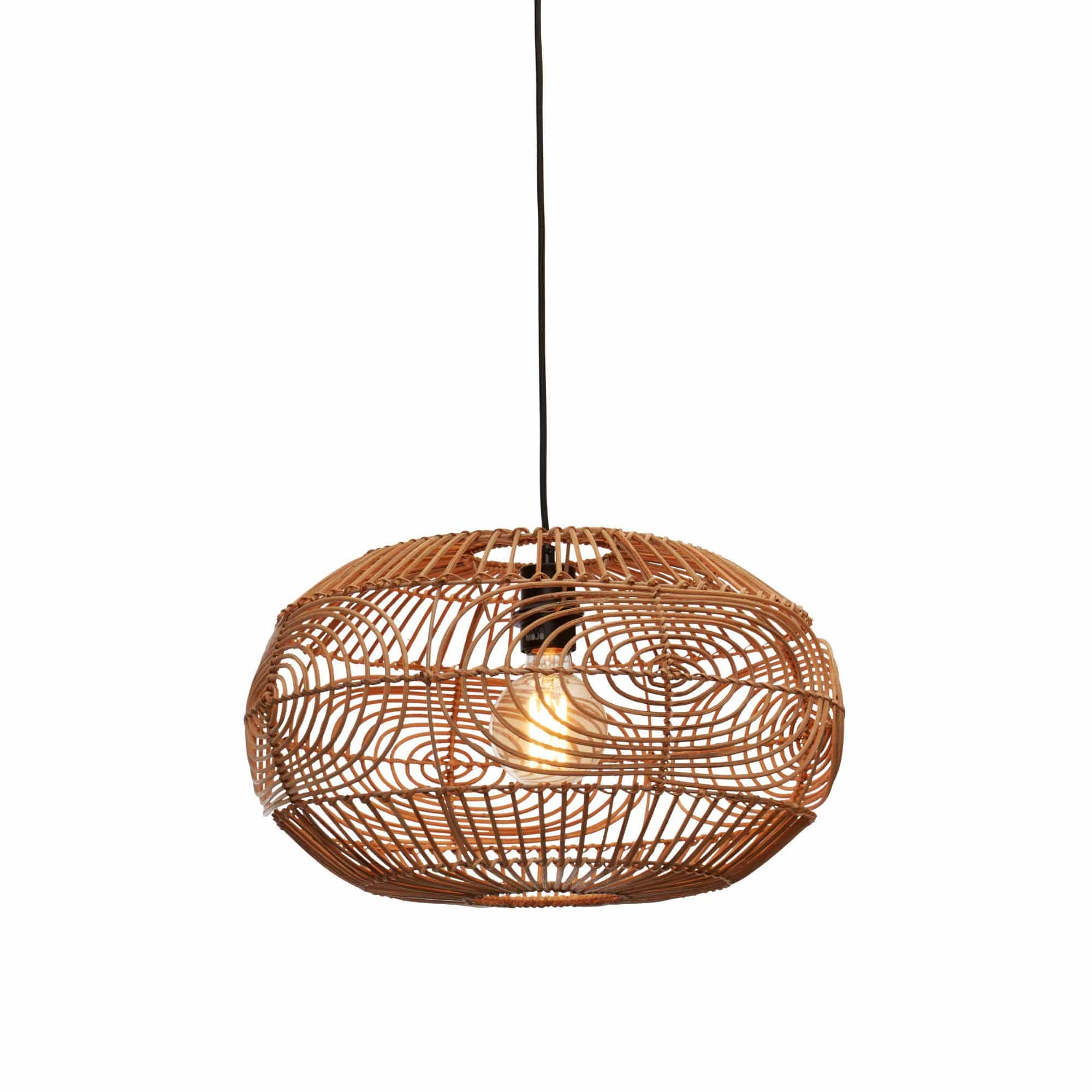 GOOD&MOJO hanglamp Madeira - bruin - Ø30cm