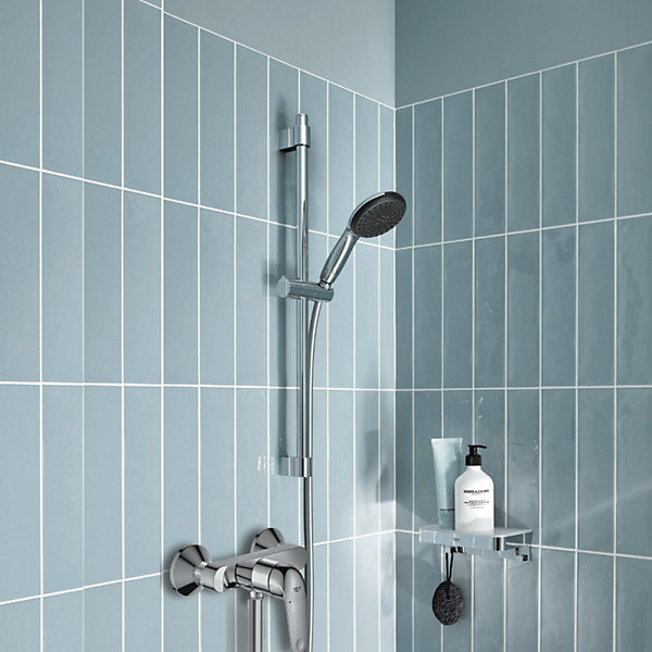 Pack mitigeur douche mécanique GROHE StartLoop   Ensemble de douche Start 2 jets avec barre Chromé
